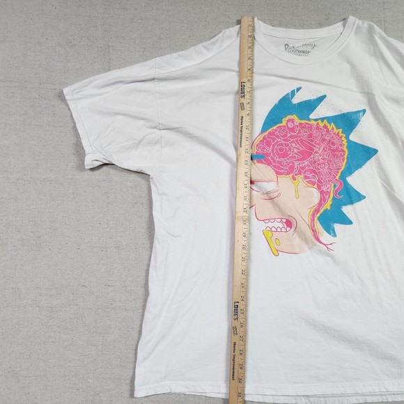 Rick and Morty Shirt Mens 3XL White Loot Wear Exclusive Casual Tee Short Sleeve - Picture 6 of 13